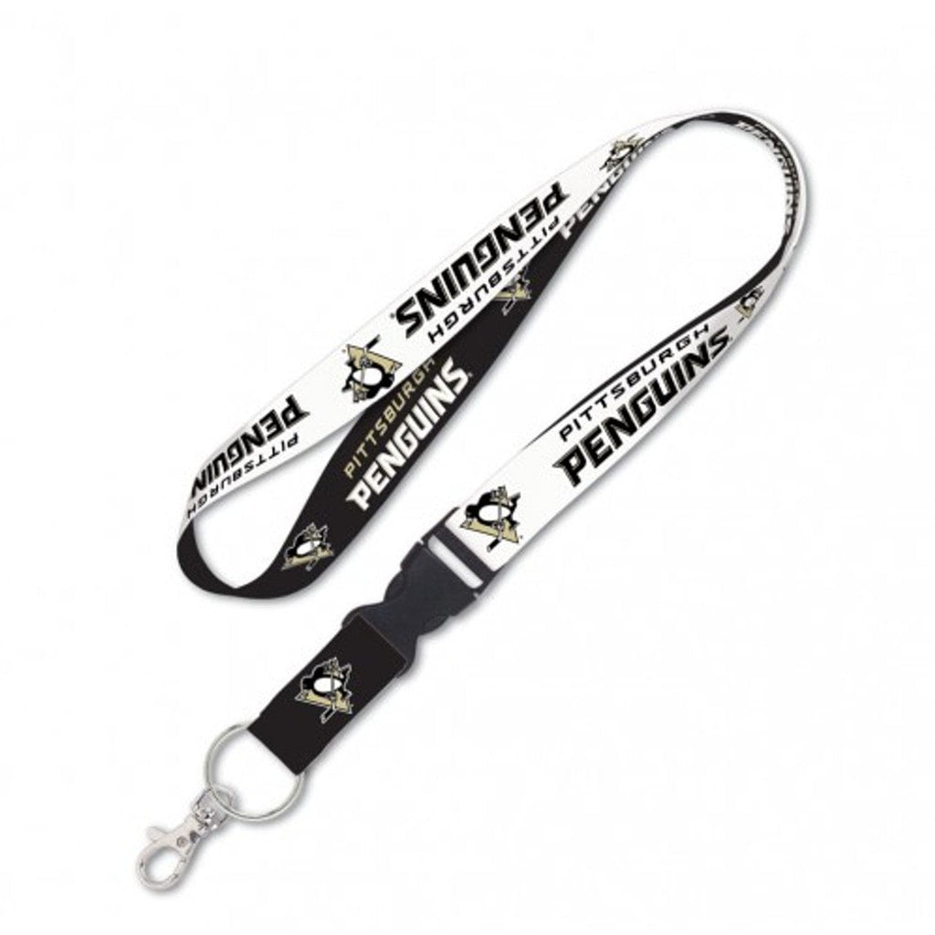 Lanyard Breakaway Pittsburgh Penguins Lanyard with Detachable Buckle 032085349637