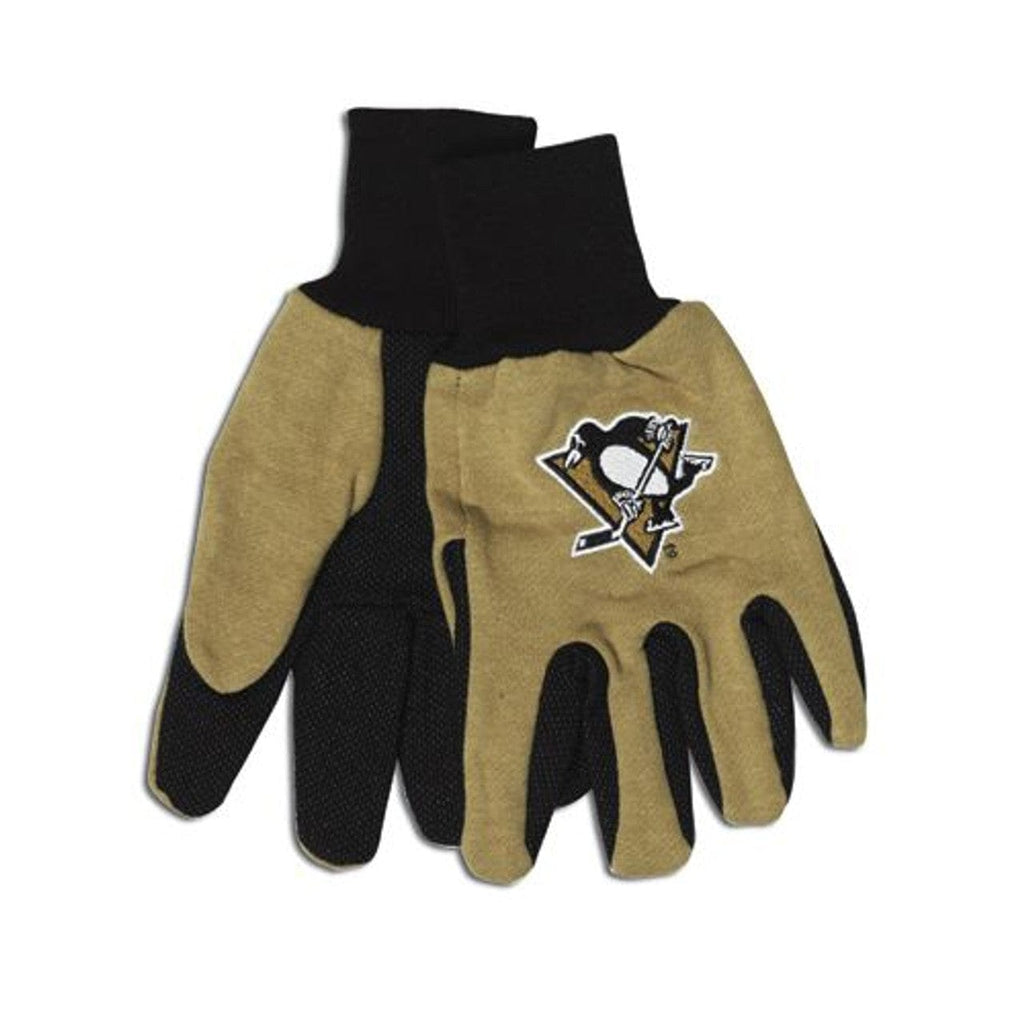 Gloves Pittsburgh Penguins Two Tone Gloves - Adult - Special Order 099606941169