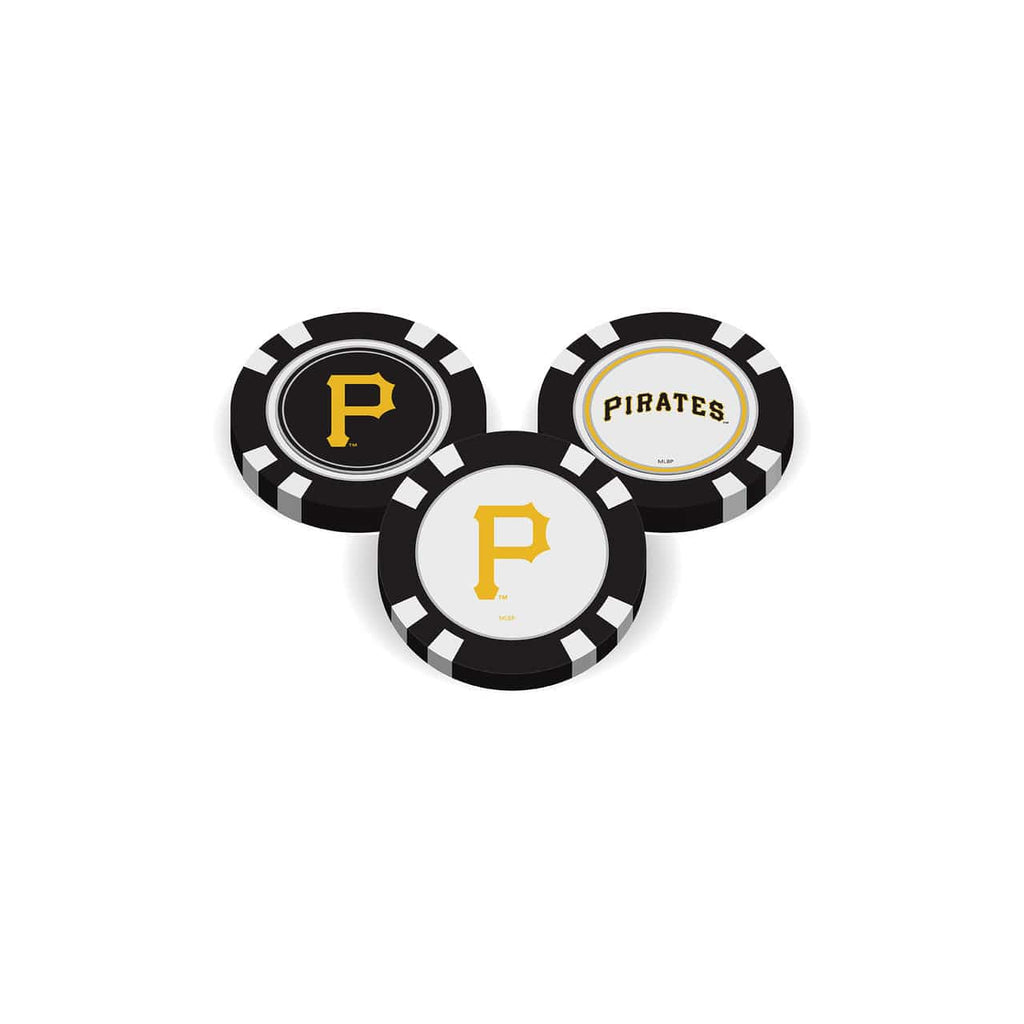 Golf Chip with Marker Pittsburgh Pirates Golf Chip with Marker 637556971180