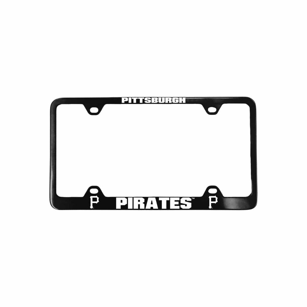 License Plate Frame Laser Cut Pittsburgh Pirates License Plate Frame Laser Cut Black 023245619233