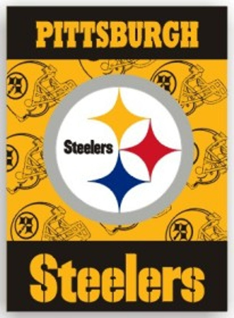 Pittsburgh Steelers Pittsburgh Steelers Banner 28x40 House Flag Style 2 Sided CO 023245948135