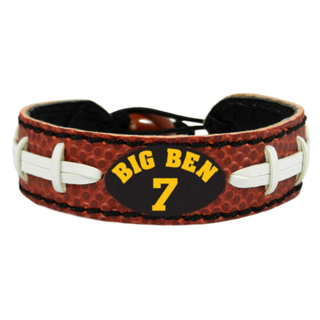 Jewelry Bracelet Classic Pittsburgh Steelers Bracelet Classic Jersey Ben Roethlisberger Design 877314004358