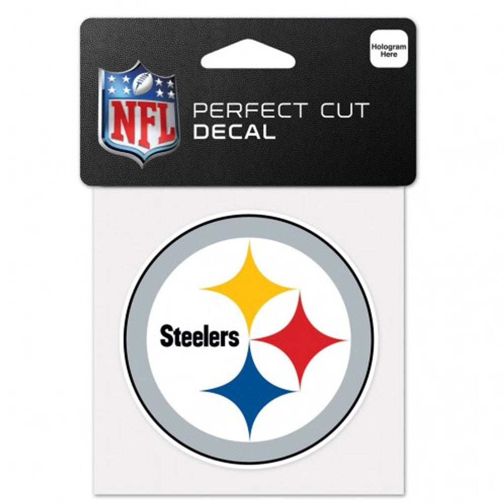 Decal 4x4 Perfect Cut Color Pittsburgh Steelers Decal 4x4 Perfect Cut Color 032085630650