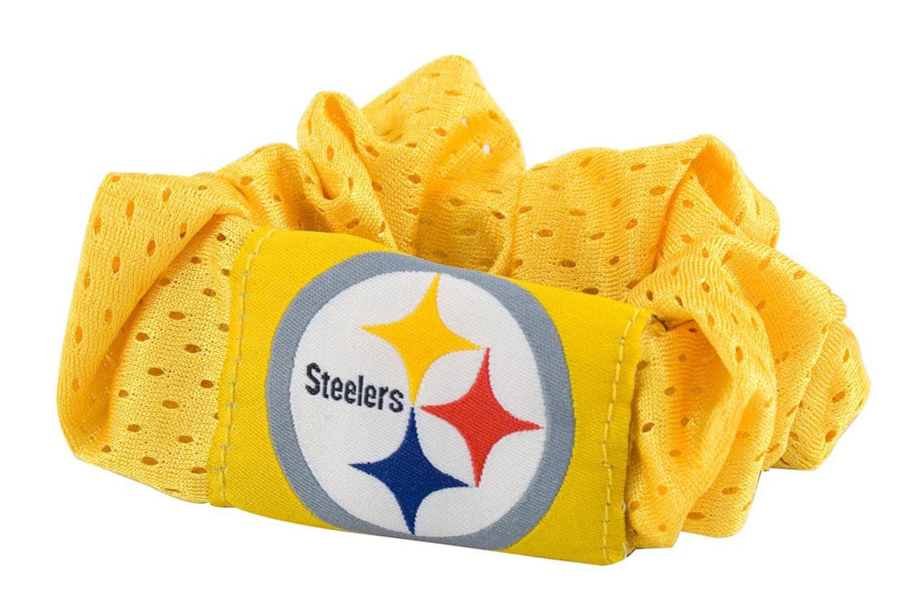 Pittsburgh Steelers Pittsburgh Steelers Hair Twist Ponytail Holder Gold CO 686699100087