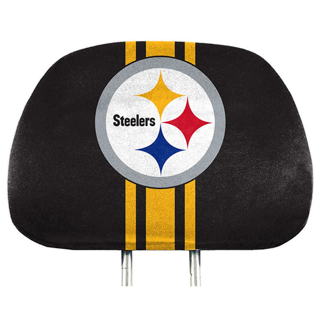 Auto Headrest Covers Pittsburgh Steelers Headrest Covers Full Printed Style 681620175240