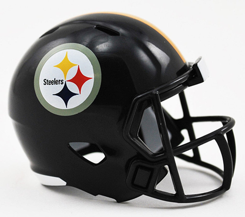 Helmets Pocket Pro Pittsburgh Steelers Helmet Riddell Pocket Pro Speed Style 095855320717