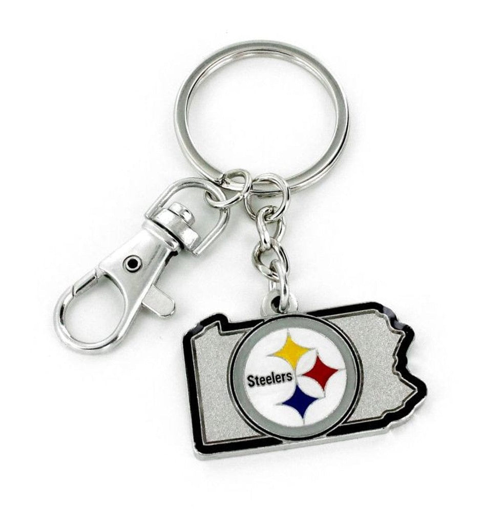 Keychain State Design Pittsburgh Steelers Keychain State Design 763264741330