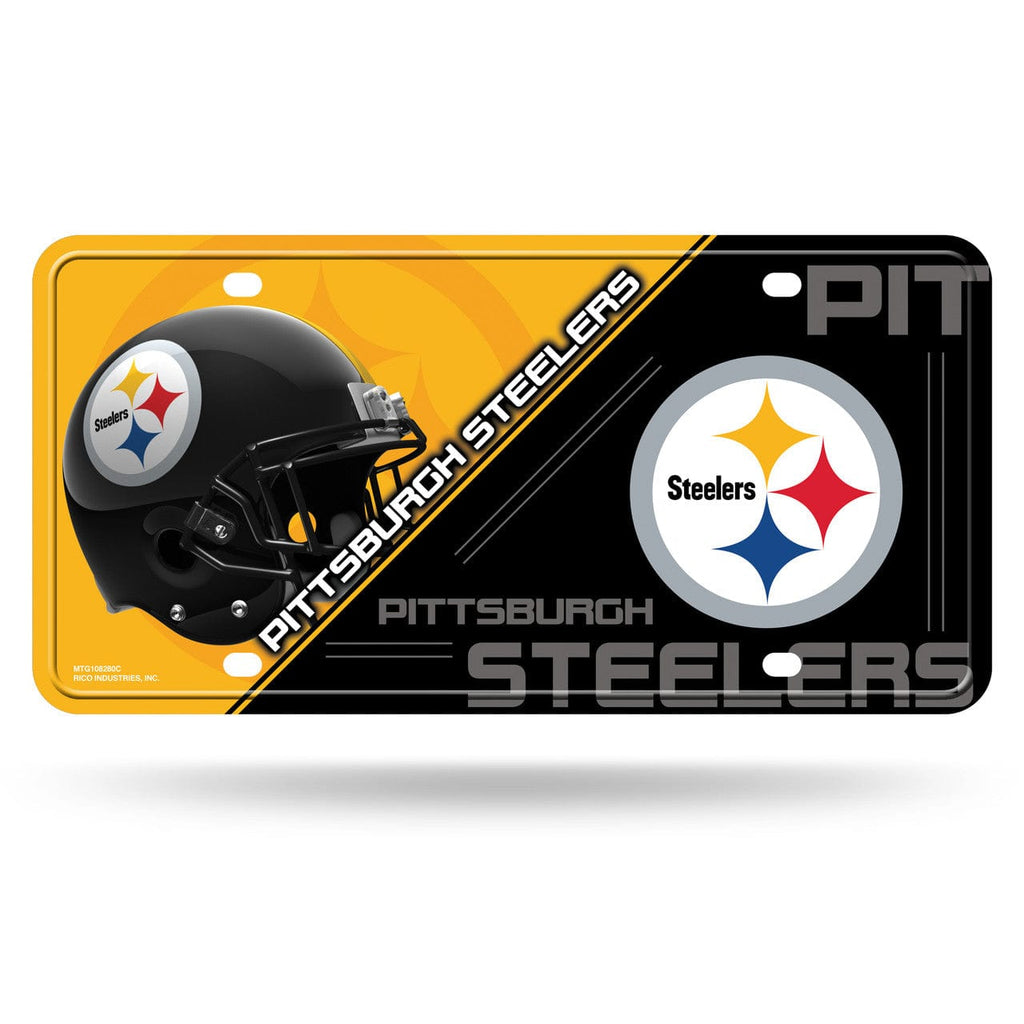 License Plates Metal Pittsburgh Steelers License Plate Metal 767345134318