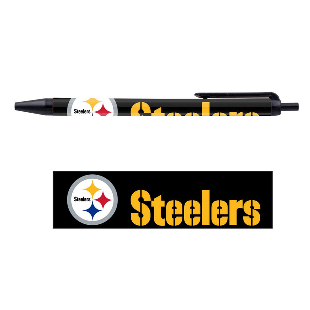 Pens Click Style 5 Pack Pittsburgh Steelers Pens 5 Pack 032085584687