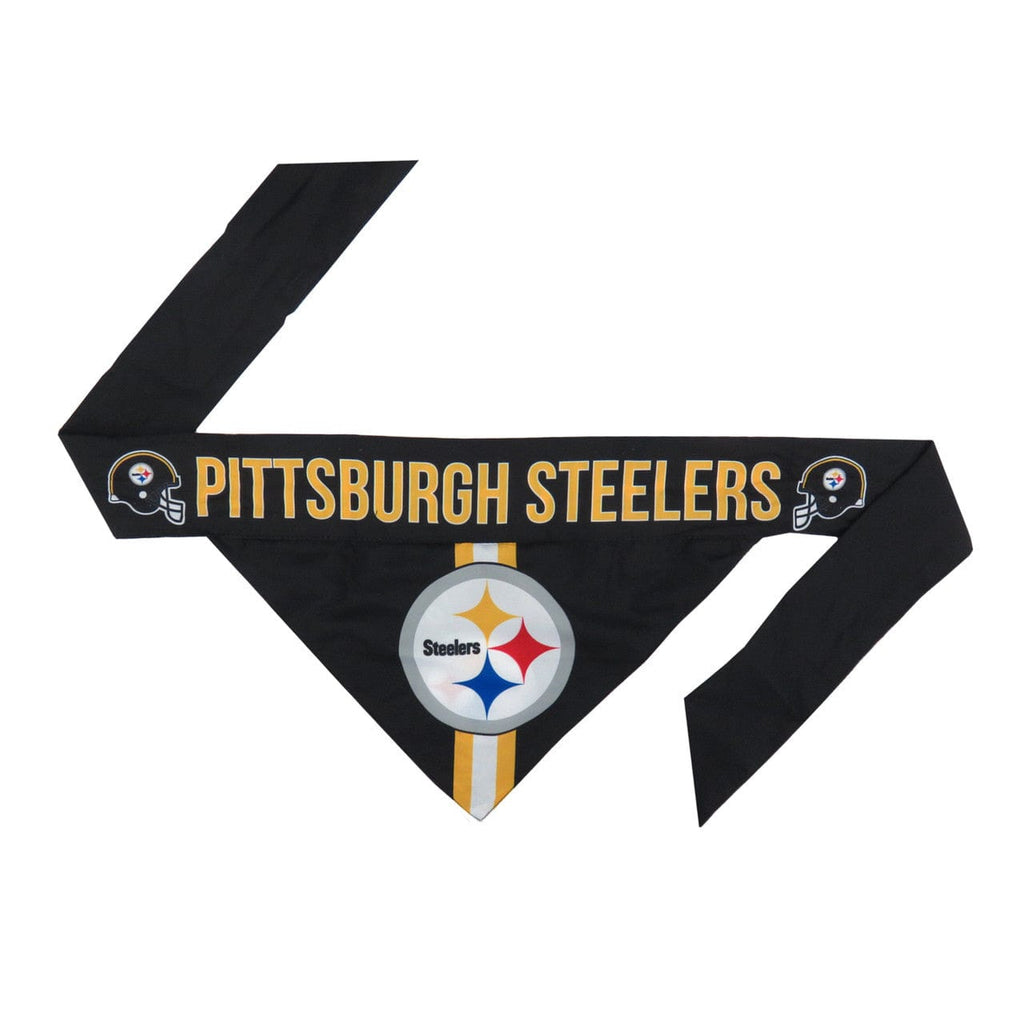 Pet Bandanna Pittsburgh Steelers Pet Bandanna Size L 686699859107