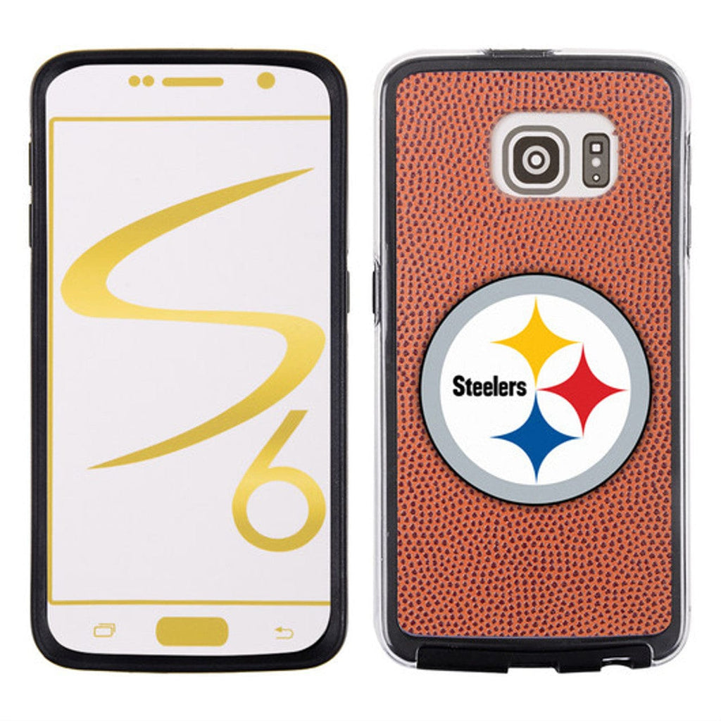 Pittsburgh Steelers Pittsburgh Steelers Phone Case Classic Football Pebble Grain Feel Samsung Galaxy S6 CO 637057007227