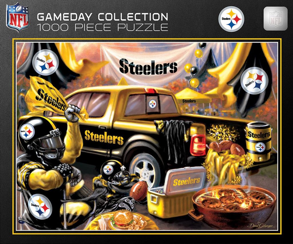 Puzzle 1000 Piece Pittsburgh Steelers Puzzle 1000 Piece Gameday Design 705988010095