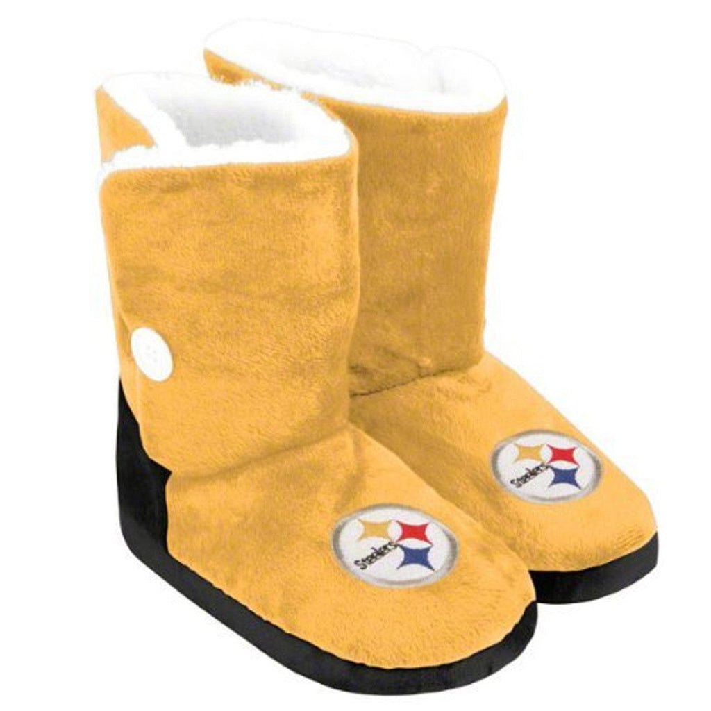 Pittsburgh Steelers Pittsburgh Steelers Slippers - Womens Boot (12 pc case) CO 884966229633