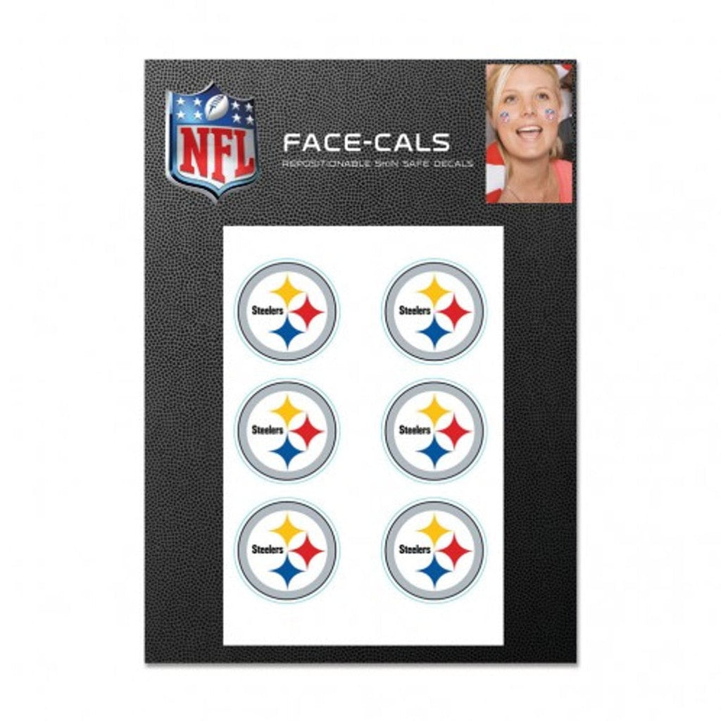 Face Cals Pittsburgh Steelers Tattoo Face Cals 614934762462