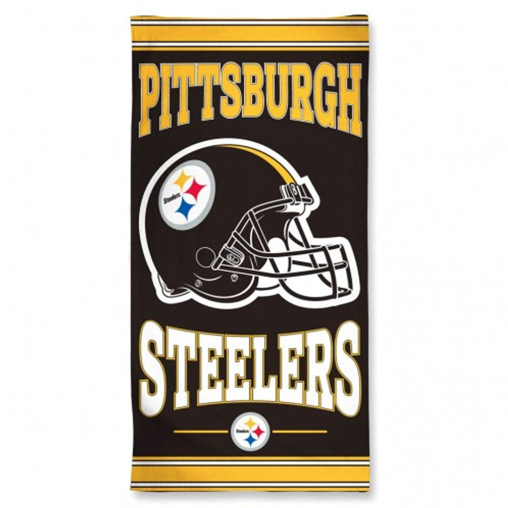 Towel Beach 30x60 Pittsburgh Steelers Towel 30x60 Beach Style 099606187581