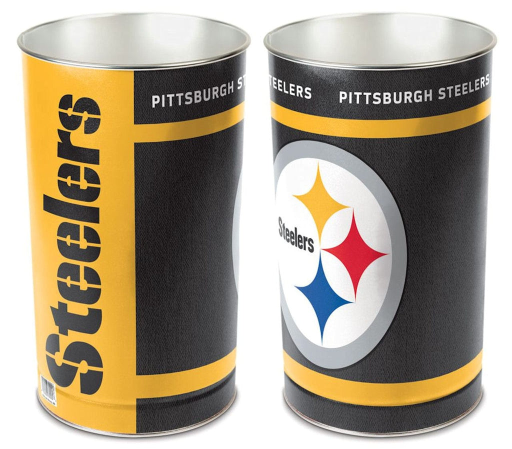 Wastebasket Pittsburgh Steelers Wastebasket 15 Inch 010943820269