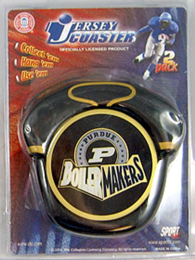 Purdue Boilermakers Purdue Boilermakers Coaster Set Jersey Style CO 626551720312