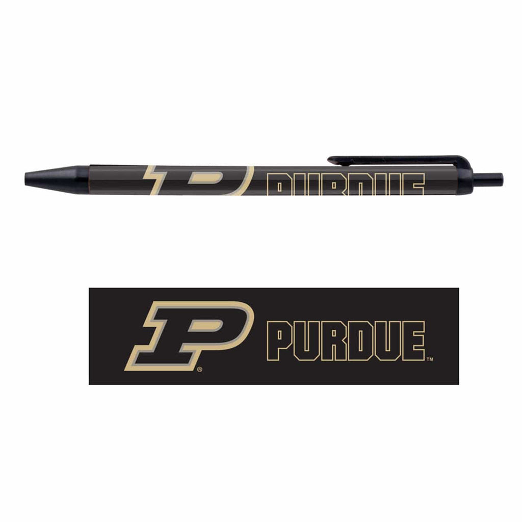 Pens Click Style 5 Pack Purdue Boilermakers Pens 5 Pack 032085311870