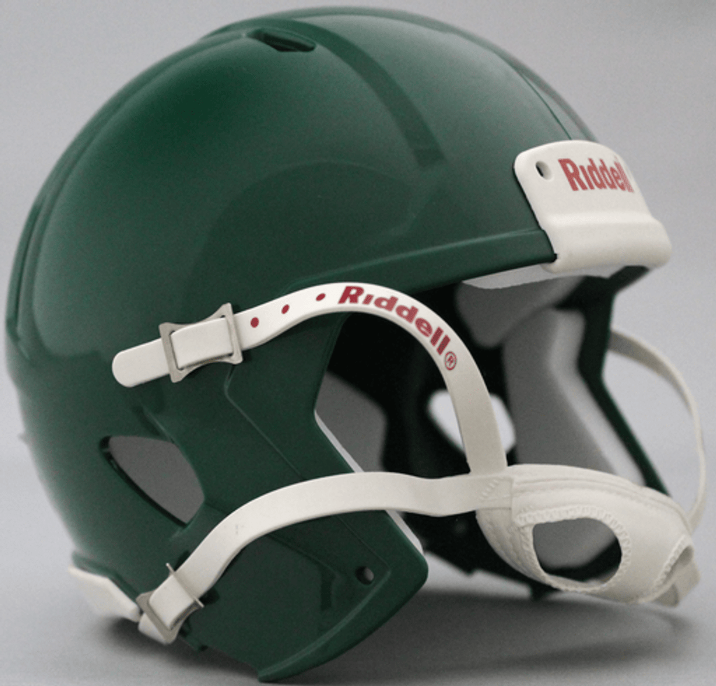 Helmets Blank Shells & Masks Riddell Speed Blank Mini Football Helmet Shell - Forest Green