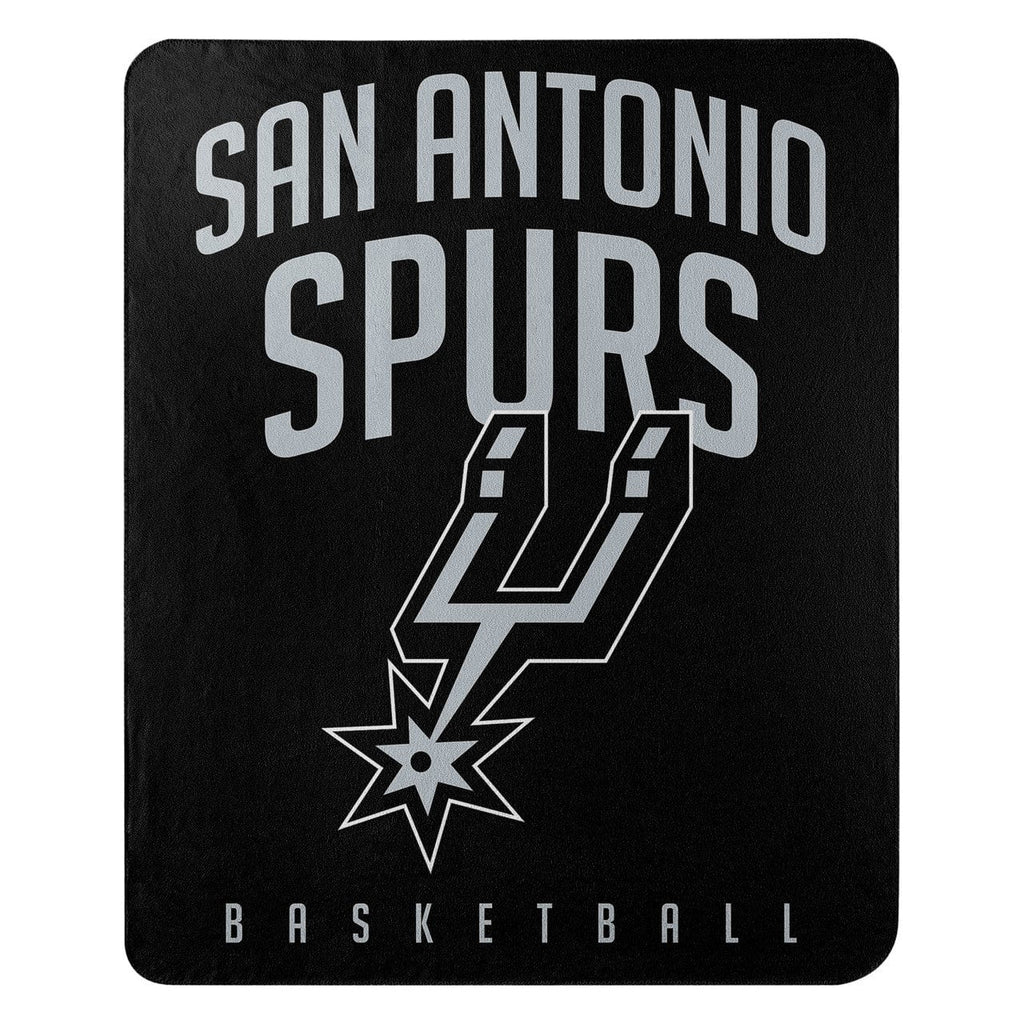 Blankets Fleece San Antonio Spurs Blanket 50x60 Fleece Lay Up Design 190604131573