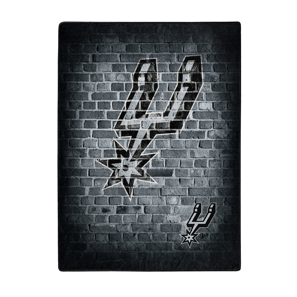 Blankets 60x80 Raschel San Antonio Spurs Blanket 60x80 Raschel Street Design - Special Order 190604132174