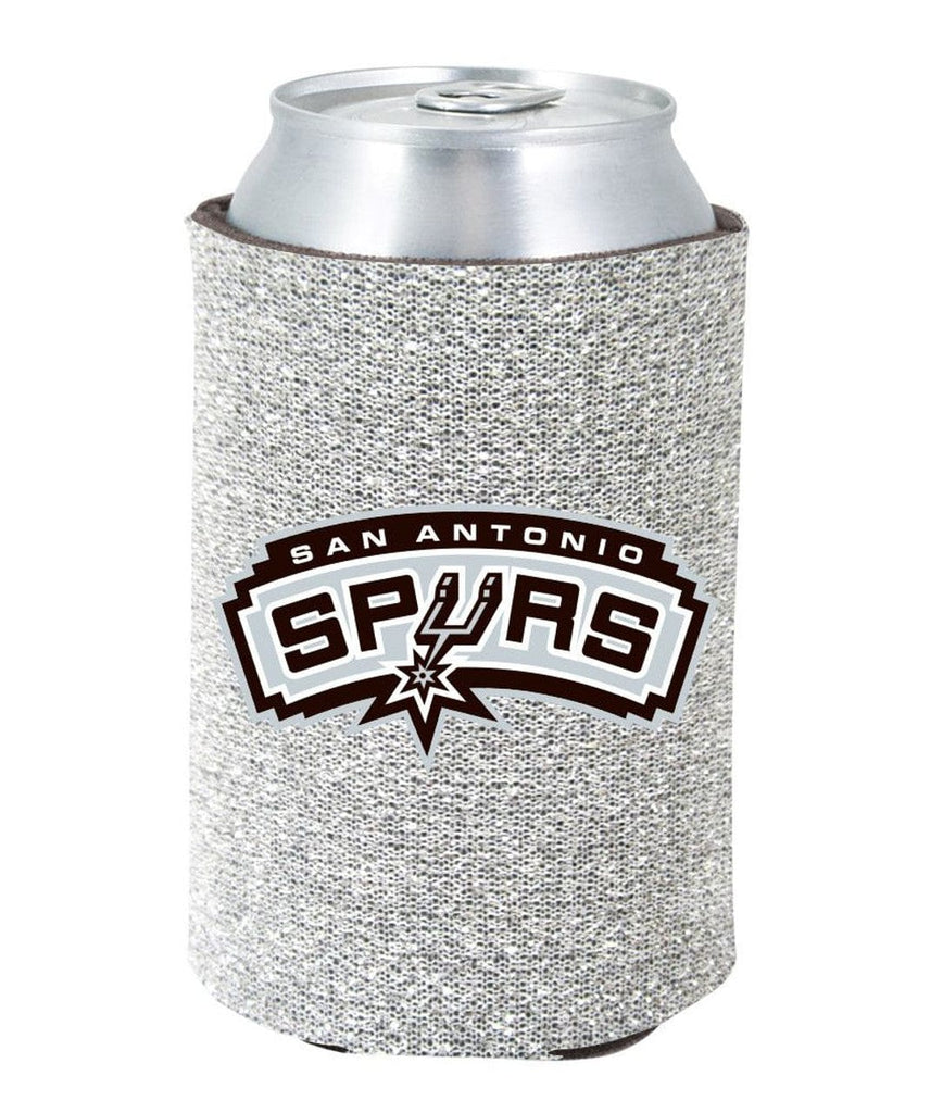 San Antonio Spurs San Antonio Spurs Kolder Kaddy Can Holder Glitter Black Special Order 086867458796