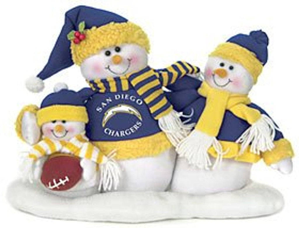 NFL Legacy Teams San Diego Chargers Table Top Snow Family 801946018049