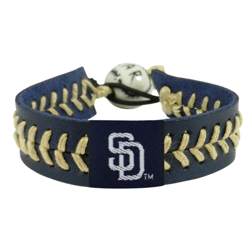 San Diego Padres San Diego Padres Bracelet Team Color Baseball CO 877314002354