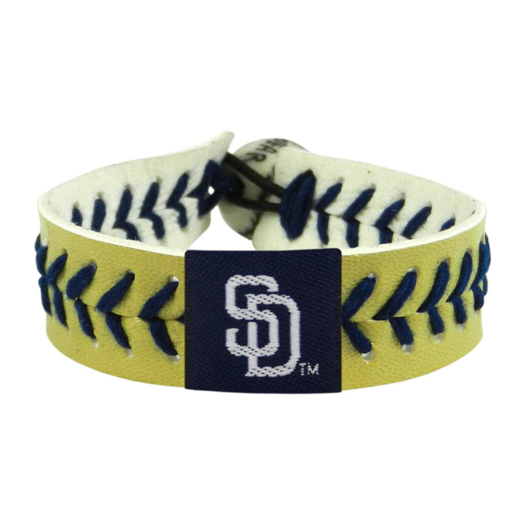 San Diego Padres San Diego Padres Bracelet Team Color Baseball Sand CO 844214004696