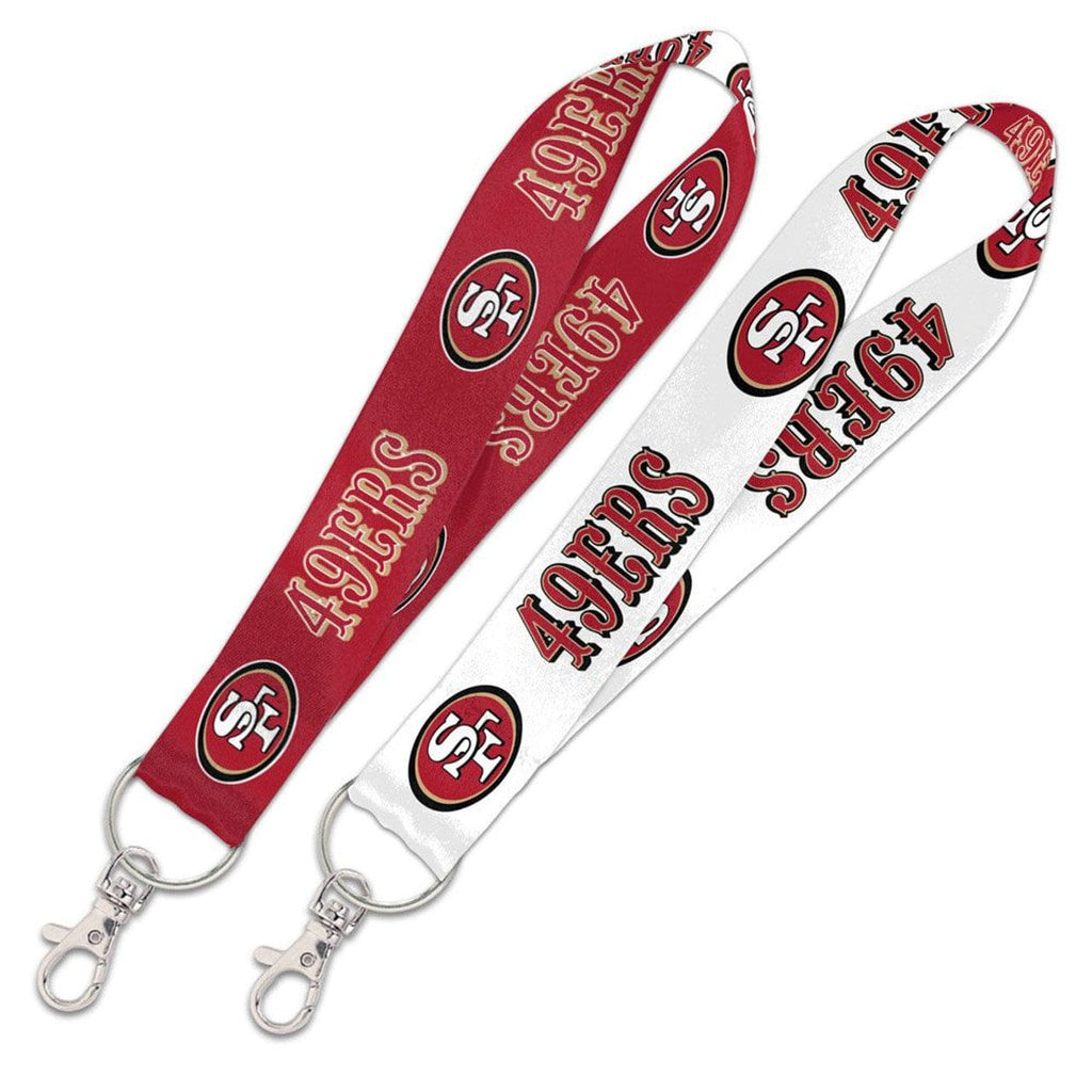 Key Straps San Francisco 49ers 1" Key Strap - Special Order 032085480965