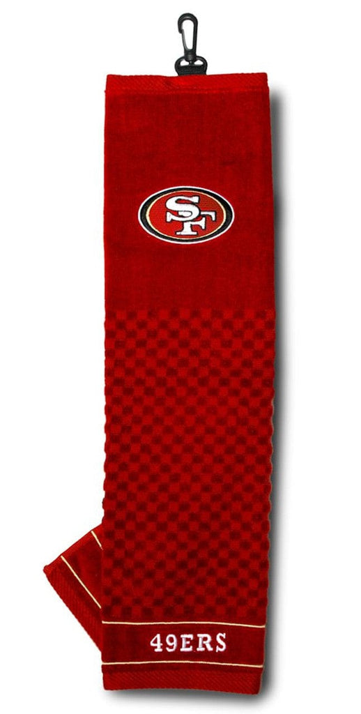 Golf Towel 16x22 Embroidered San Francisco 49ers 16"x22" Embroidered Golf Towel - Special Order 637556327109