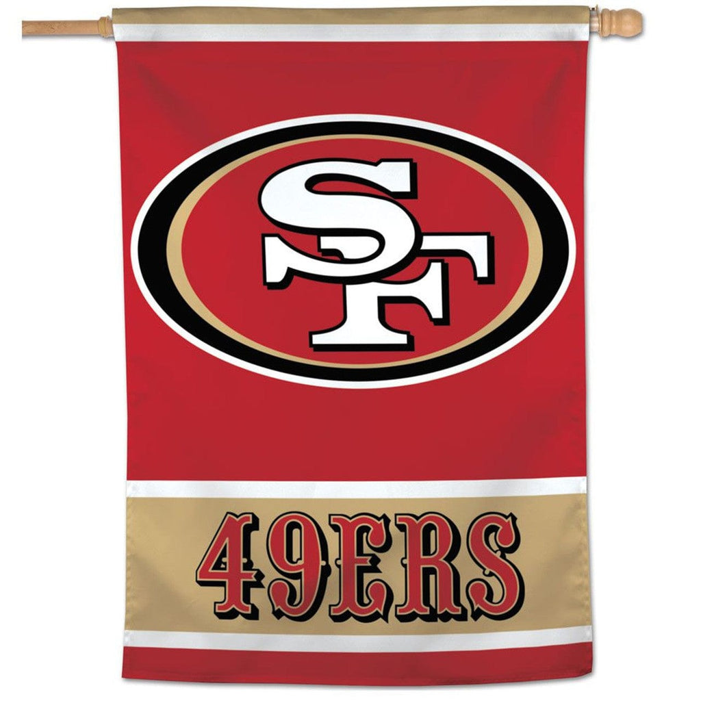 Banner 28x40 San Francisco 49ers Banner 28x40 Vertical 032085109798