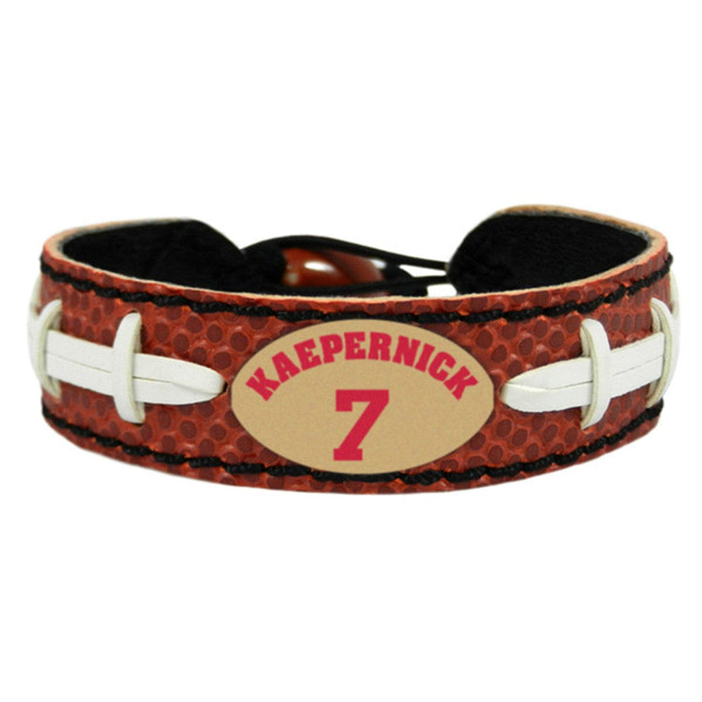 San Francisco 49ers San Francisco 49ers Bracelet Classic Jersey Colin Kaepernick Design CO 844214065659
