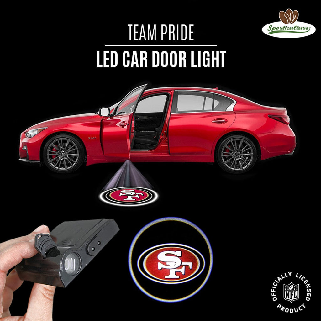 LED Auto Door Light San Francisco 49ers Car Door Light LED 810028056374