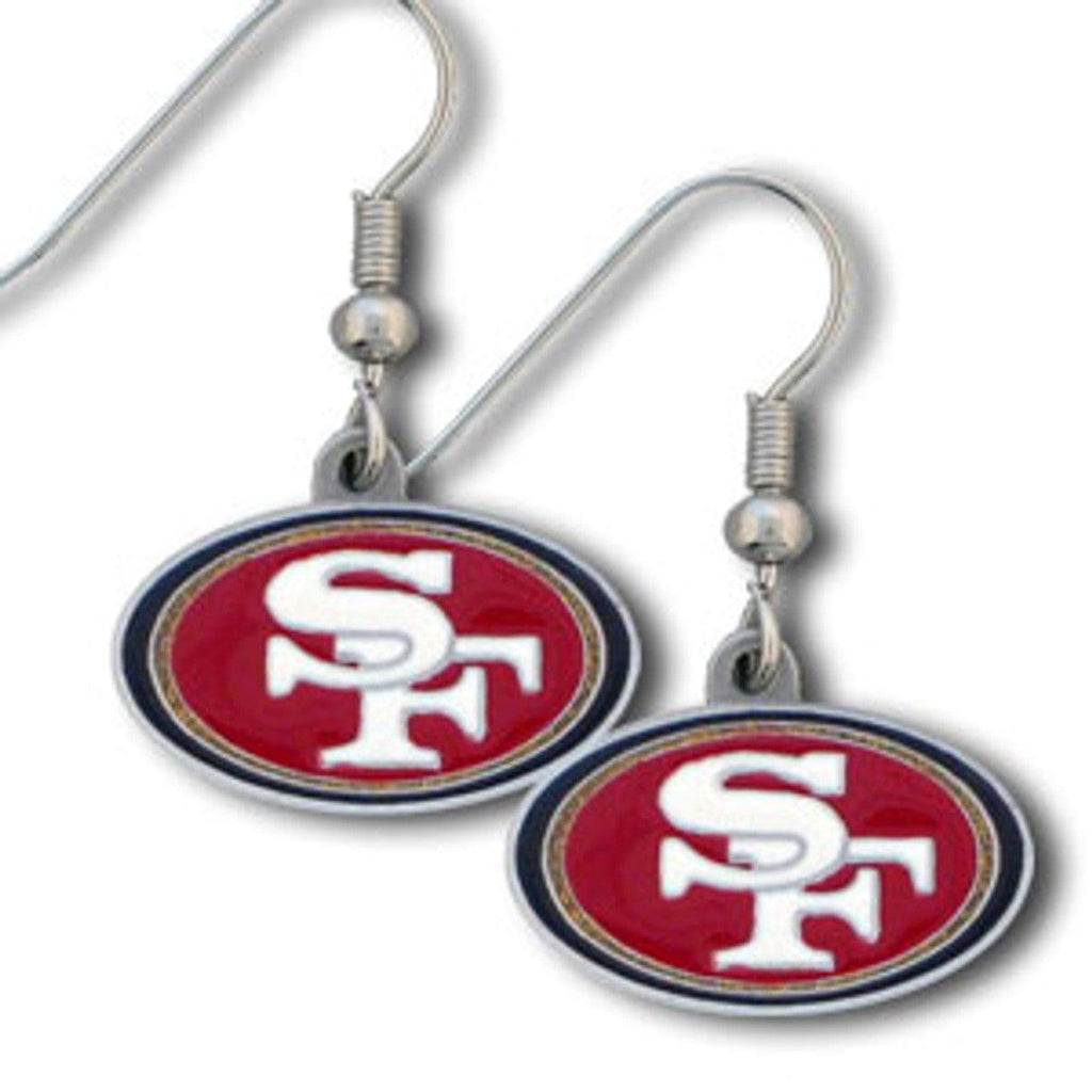 Jewelry Earrings Dangle San Francisco 49ers Dangle Earrings 754603090769