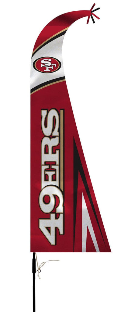 San Francisco 49ers San Francisco 49ers Flag Premium Feather Style CO 023245926058