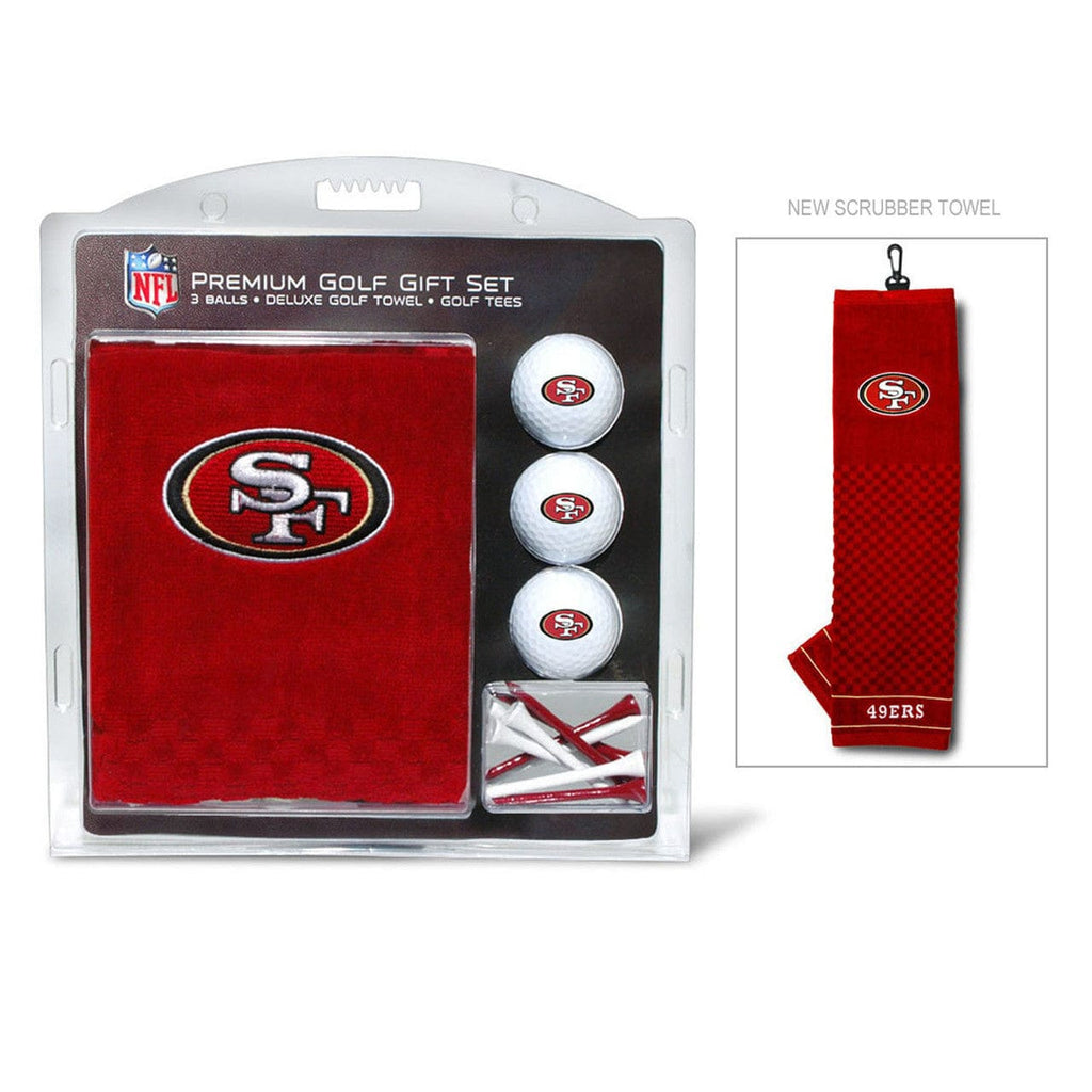 Golf Gift Set with Towel San Francisco 49ers Golf Gift Set with Embroidered Towel 637556327208