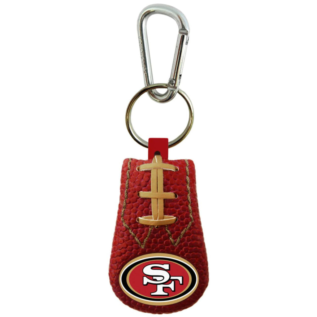 San Francisco 49ers San Francisco 49ers Keychain Team Color Football CO 844214022522