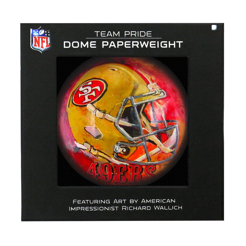 Paperweight Domed San Francisco 49ers Paperweight Domed 810079446469