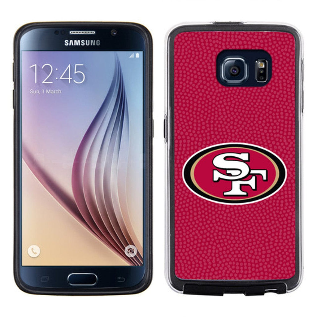 San Francisco 49ers San Francisco 49ers Phone Case Team Color Football Pebble Grain Feel Samsung Galaxy S6 CO 637057043256