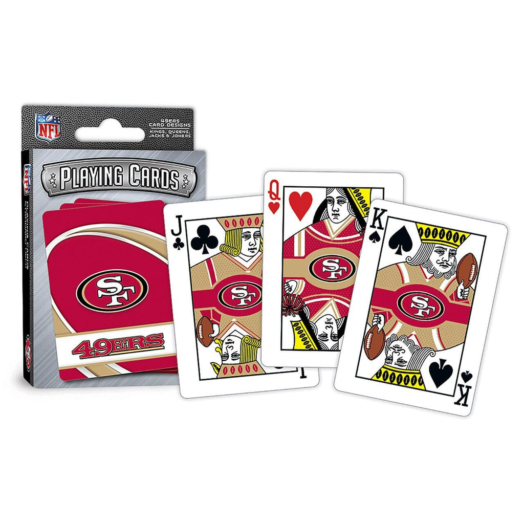Playing Cards San Francisco 49ers Playing Cards Logo 705988917318