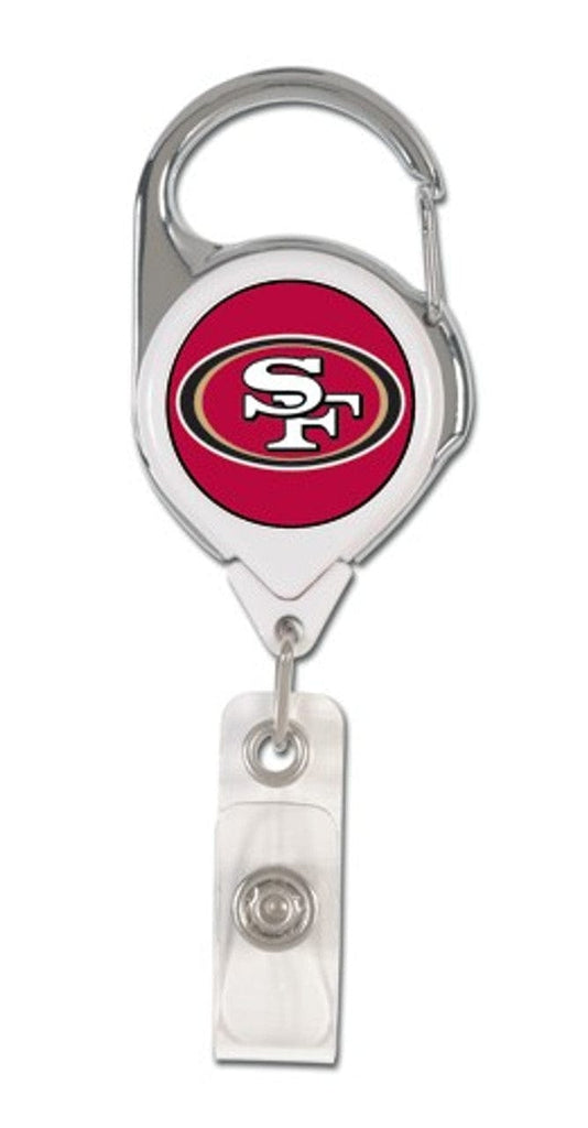 Badge Holders San Francisco 49ers Retractable Premium Badge Holder 032085474209
