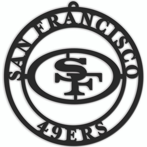 San Francisco 49ers Decal 11x17 Ultra