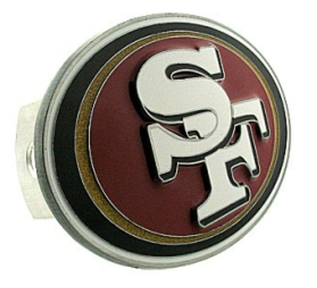 Auto Hitch Covers San Francisco 49ers Trailer Hitch Logo Cover 754603200755