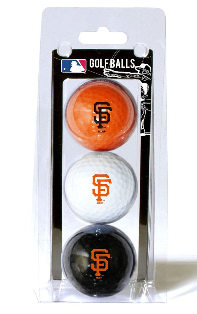 Golf Balls 3 Pack San Francisco Giants 3 Pack of Golf Balls 637556973054