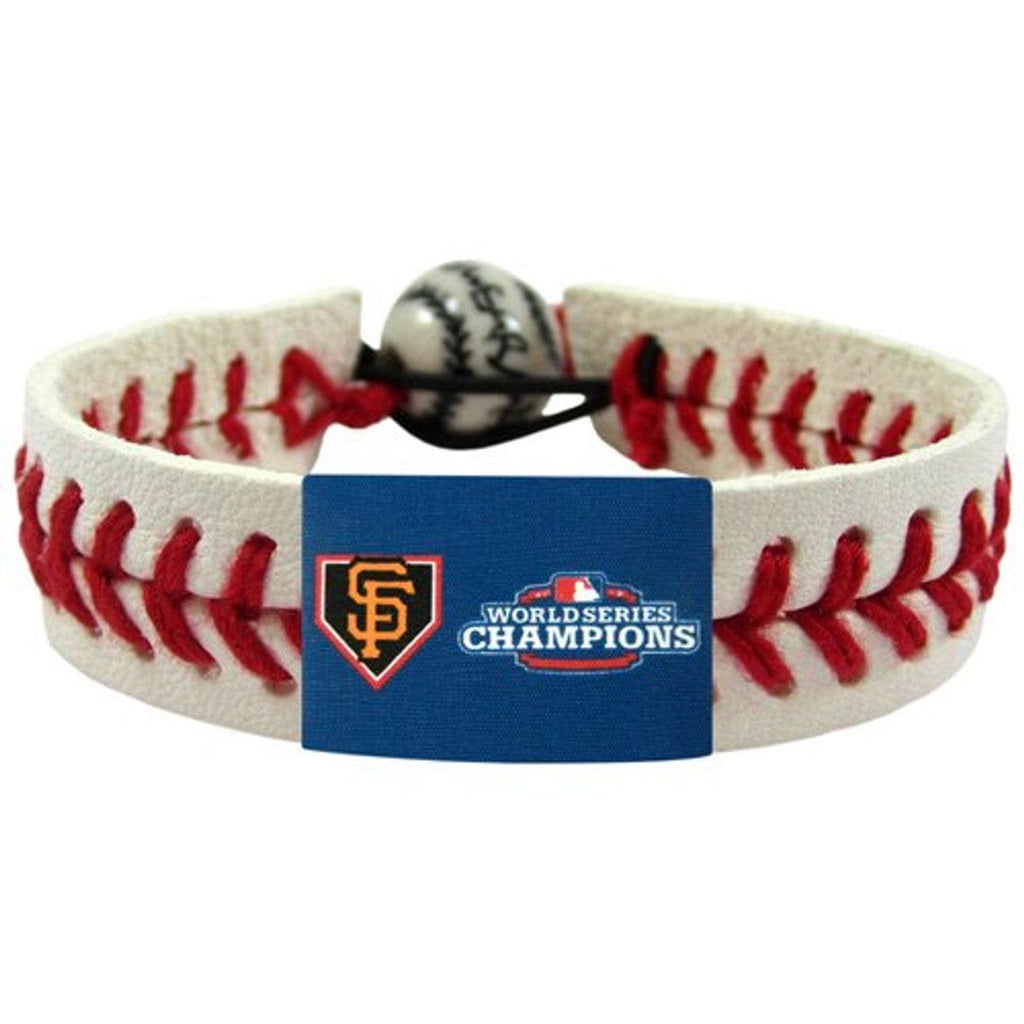 San Francisco Giants San Francisco Giants Bracelet Classic Baseball 2012 World Series Champ CO 844214057425