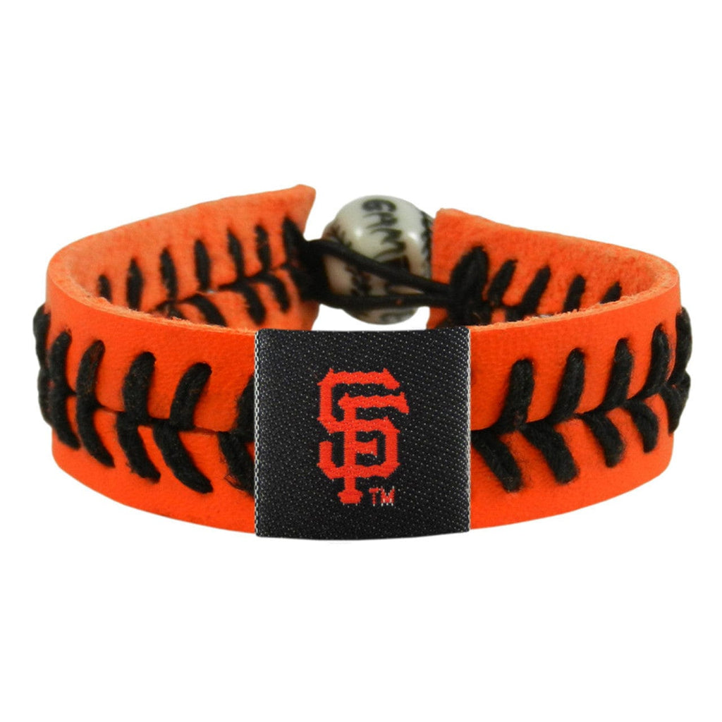 San Francisco Giants San Francisco Giants Bracelet Team Color Baseball Orange CO 844214018280