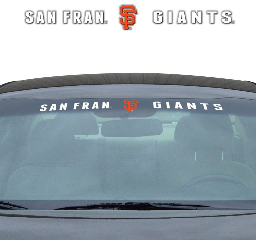 Decal 35x4 Windshield Style San Francisco Giants Decal 35x4 Windshield 681620808254