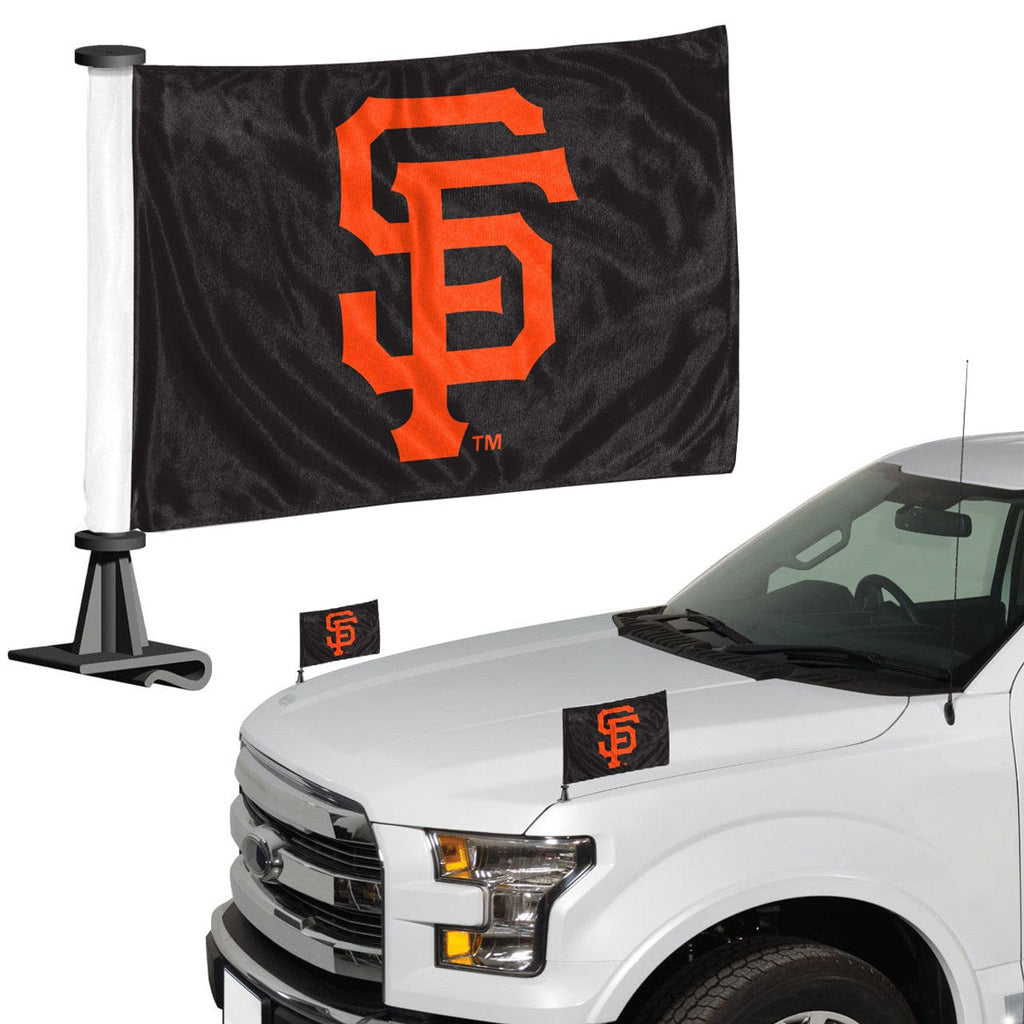 Flags Ambassador San Francisco Giants Flag Set 2 Piece Ambassador Style 681620898255