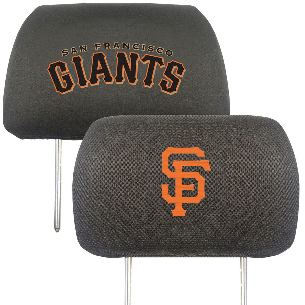 Auto Headrest Covers San Francisco Giants Headrest Covers FanMats 842989025502